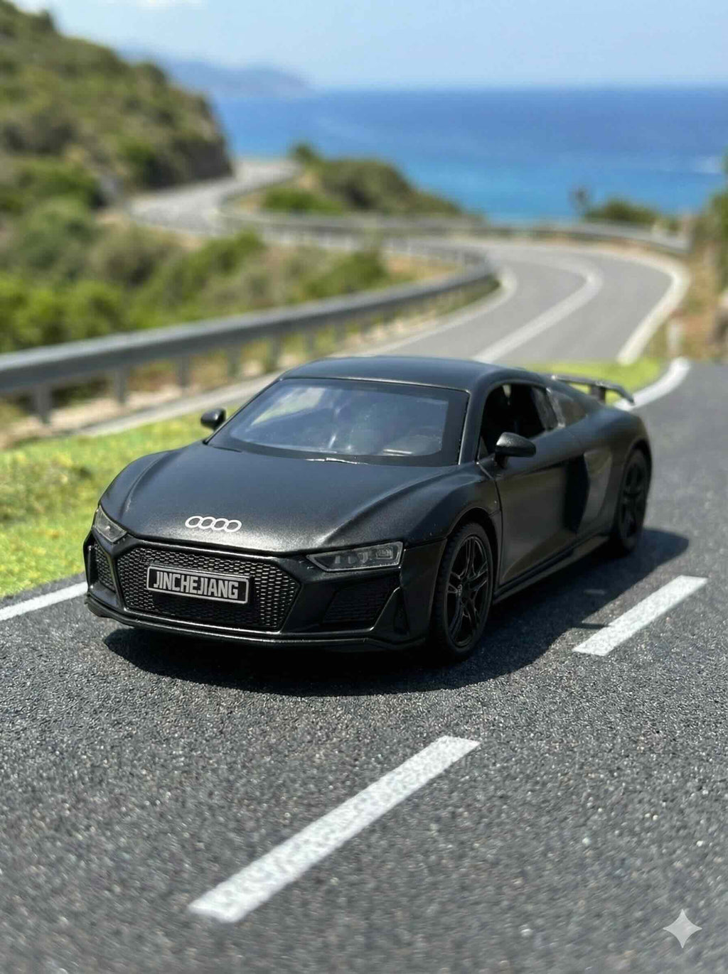 SJ ToyMart 1:32 AUDI R8 GT Alloy Sports Car Simulation Static Die Cast Vehicles Model Toys Model Car