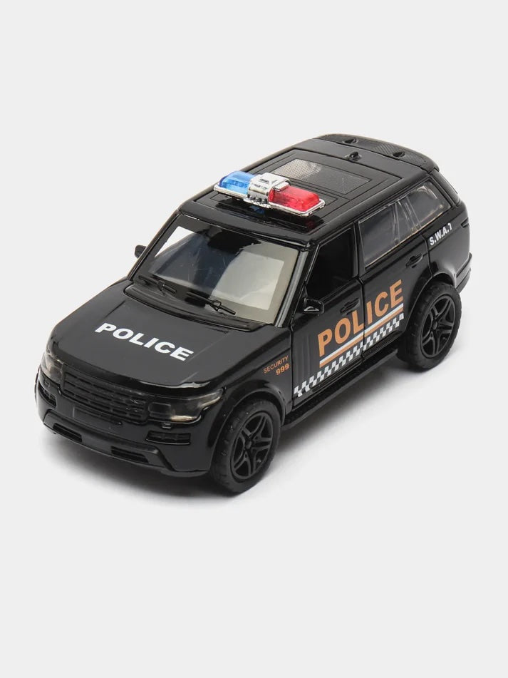 SJ ToyMart 1:32 Police Car Range Rover Die Cast Vehicles Model Toys