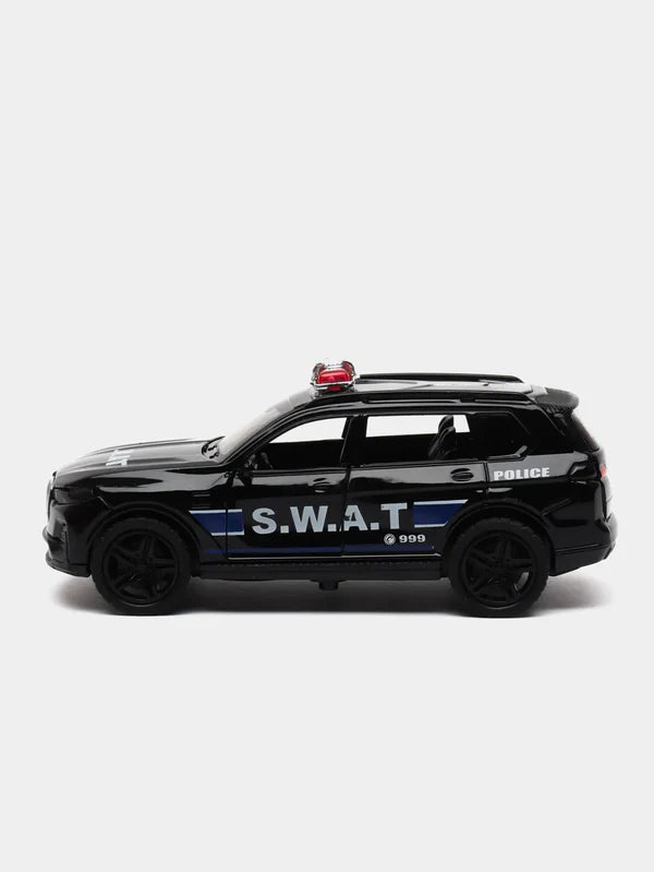 SJ ToyMart 1:32 Police Car BMW Die Cast Vehicles Model Toys