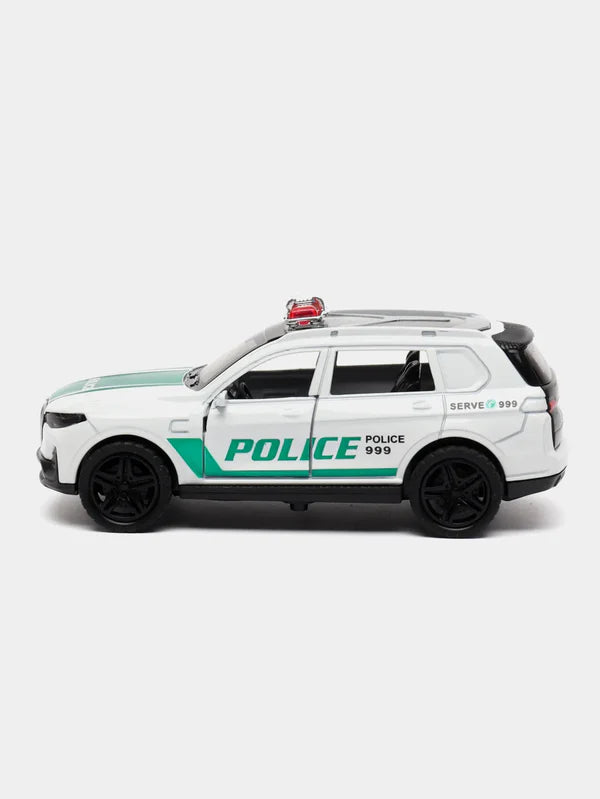 SJ ToyMart 1:32 Police Car BMW Die Cast Vehicles Model Toys