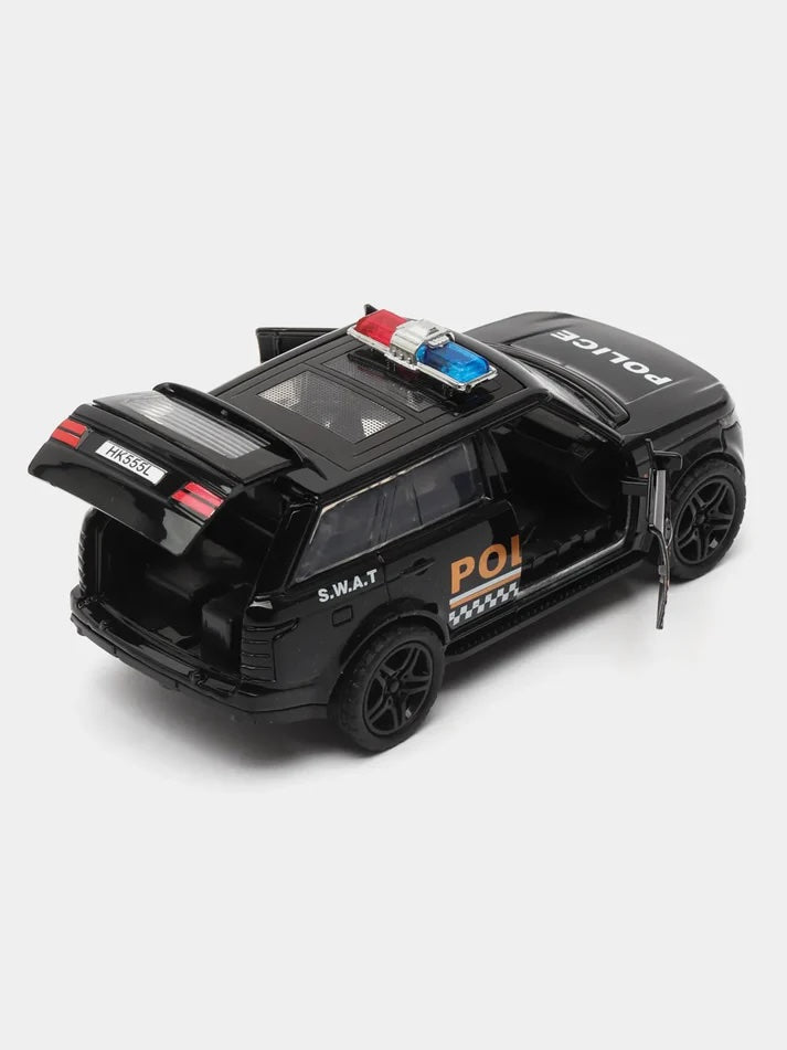 SJ ToyMart 1:32 Police Car Range Rover Die Cast Vehicles Model Toys