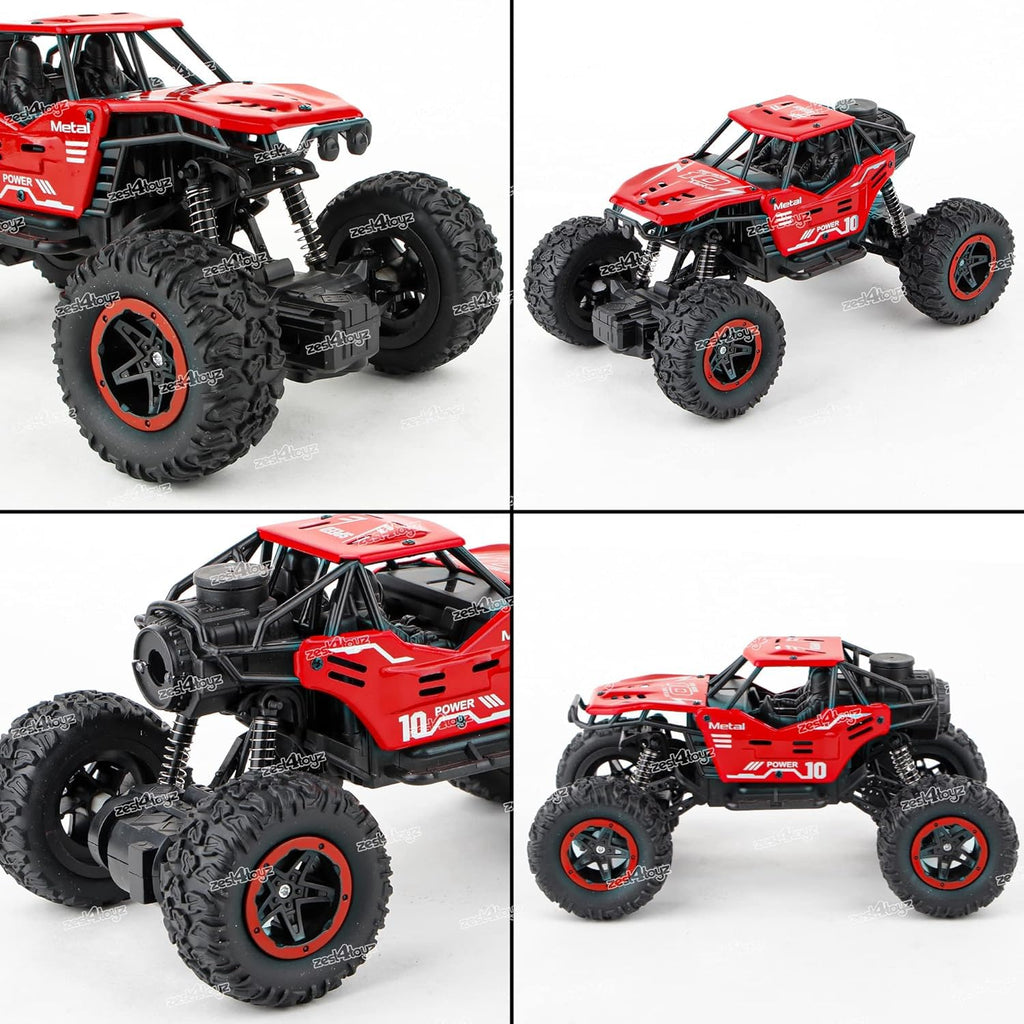 SJ ToyMart Remote Control Car with Mist Smoke Spray Function 2 WD Monster Truck Rock Crawler Climbing RC Toy Vehicle Car